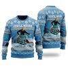 Funny Jesus Skateboarding Ugly Christmas Sweater, Jumper For Men & Women