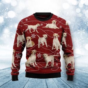 Labrador Retriever Xmas Ugly Christmas Sweater…