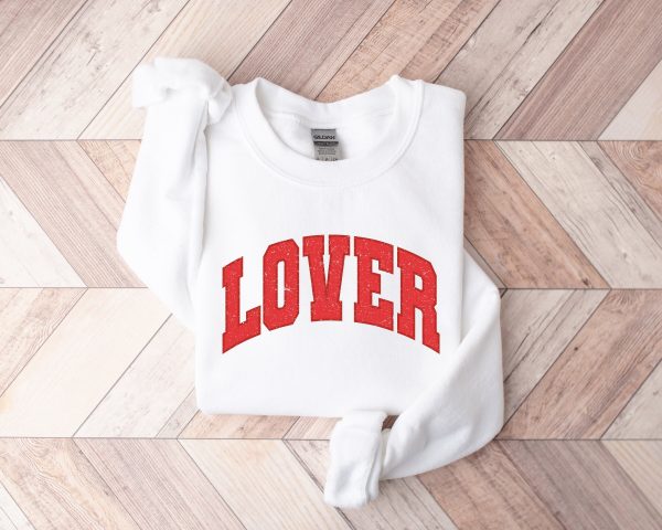 Lover Sweatshirt, Lover Valentines Sweater, Valentines Day Hoodie, Gift For Lover