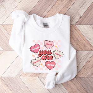 Cute Valentines Sweatshirt, Be Mine Sweatshirt,…
