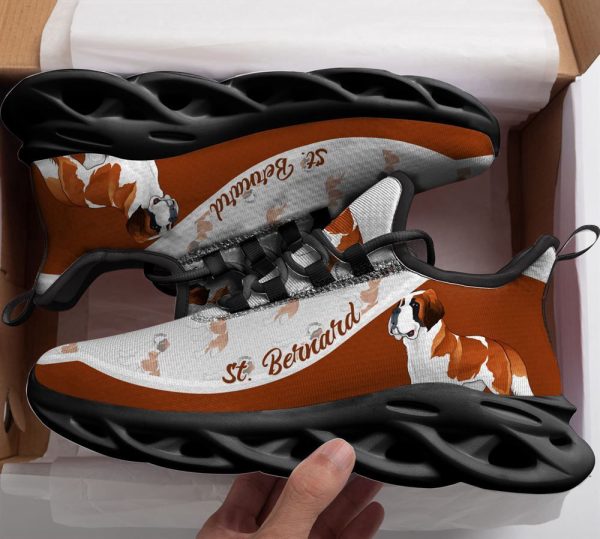St. Bernard Max Soul Shoes, Gift For Dog Lover