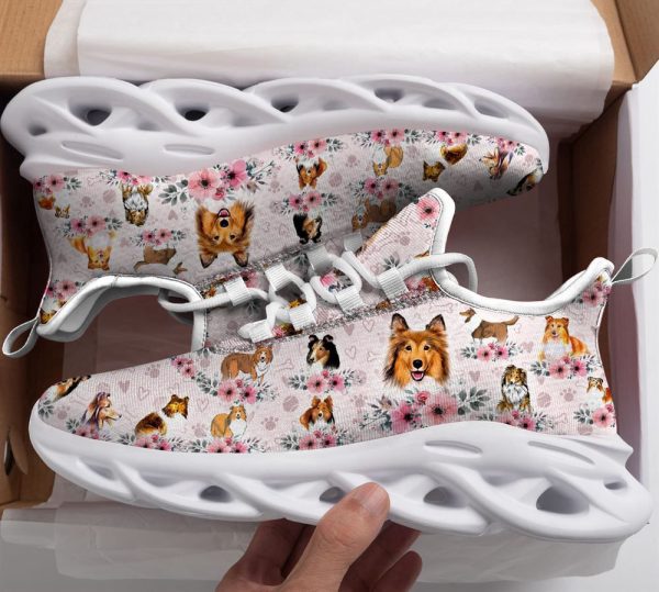 Shetland Sheepdog Max Soul Shoes For Women Men Kid, Gift For Dog Lover