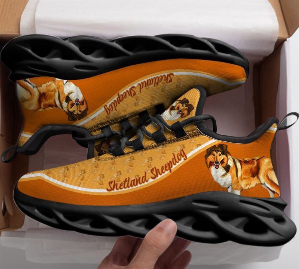 Shetland Sheepdog Max Soul Shoes For Women Men, Gift For Dog Lover