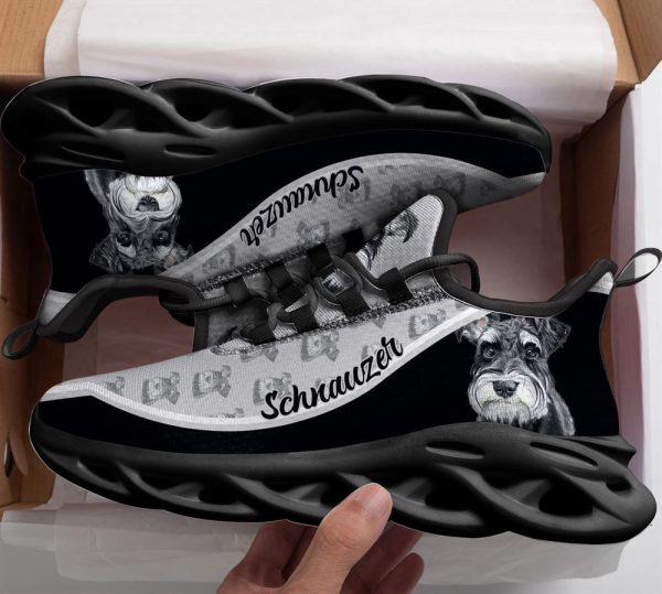 Schnauzer Max Soul Shoes For Women Men, Gift For Dog Lover
