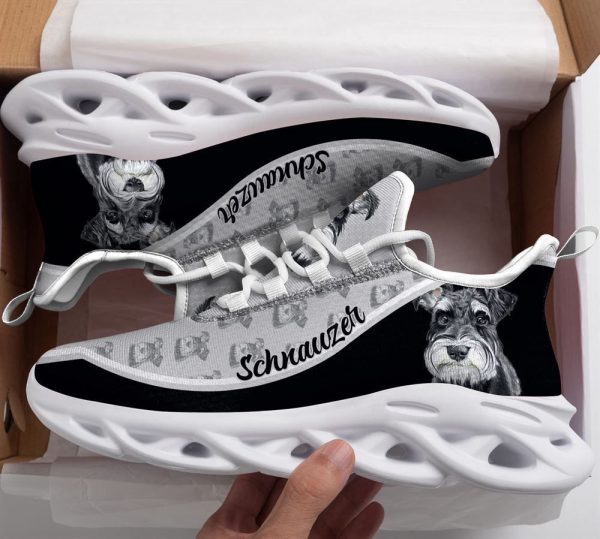 Schnauzer Max Soul Shoes For Women Men, Gift For Dog Lover