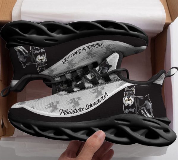 Schnauzer Max Soul Shoes, Gift For Dog Lover