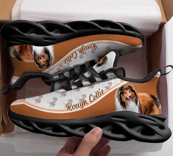 Rough Collie Max Soul Shoes For Women Men, Gift For Dog Lover