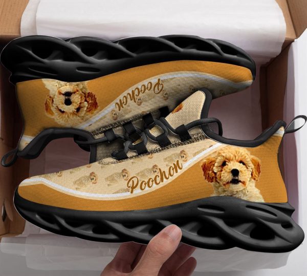 Poochon Max Soul Shoes For Women Men, Gift For Dog Lover