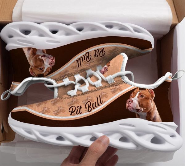 Pit Bull Max Soul Shoes For Women Men, Gift For Dog Lover