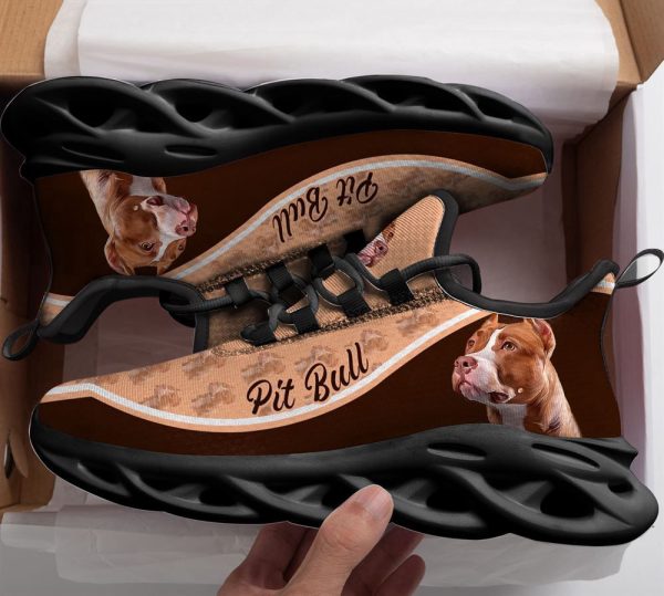 Pit Bull Max Soul Shoes For Women Men, Gift For Dog Lover