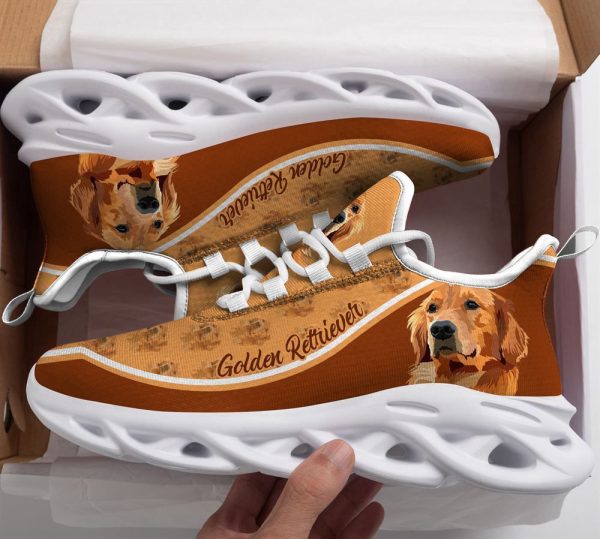 Golden Retriever Max Soul Shoes  For Women Men Kid, Gift For Pet Lover