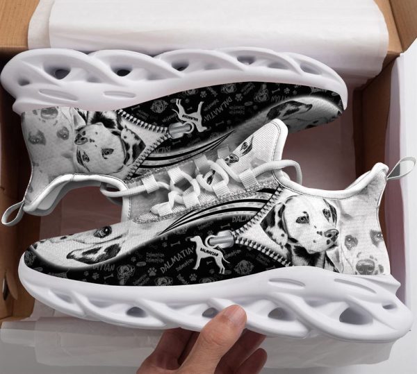 Dalmatian Sketch Max Soul Shoes For Women Men Kid, Gift For Pet Lover