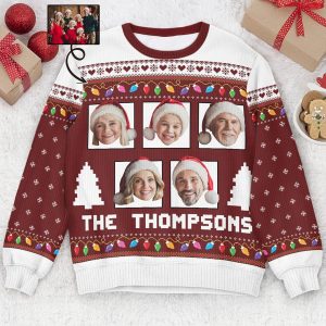 Custom Face & Name Christmas Family…