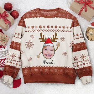 Custom Face & Name Christmas Family…