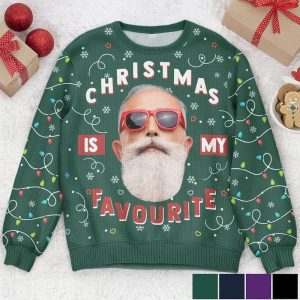 Custom Face Sweater, Christmas Is My…
