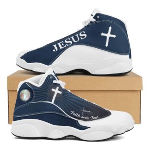 Jesus Faith Over Fear Shoes Sport…