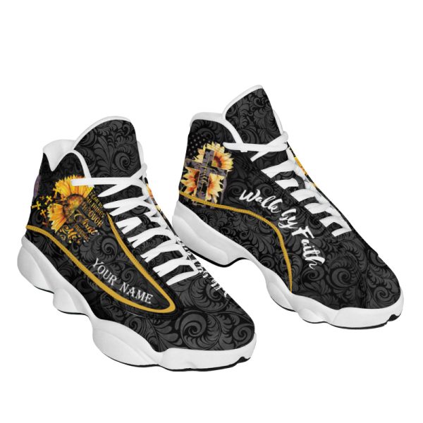 I Can Do All Things Through Christ Who Strengthens Me Basketball Shoes For Jesus Lovers