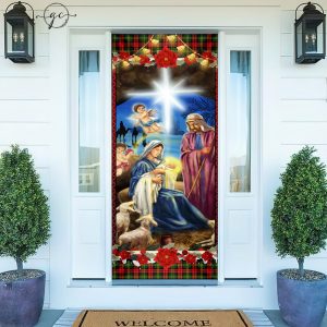 Nativity Of Jesus Door Cover, Nativity…