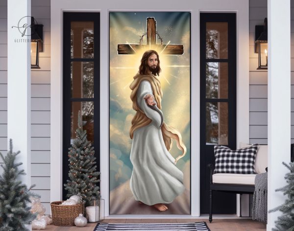 Christian Christmas Front Decor, Jesus Outdoor Decor, Gifts For Jesus Lover