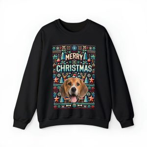 Custom Dog Ugly Christmas Sweater, Photo…