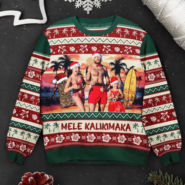 Custom Face Sweater, Ugly Sweater Personalized, Gift For Men And Women