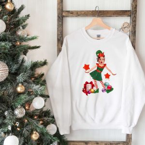 Custom Photo Christmas Elf Sweatshirt, Matching…