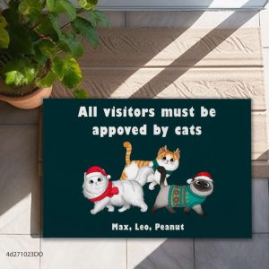 All Visitors Must Be Appoved By…