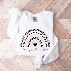 always be kind sweatshirt teacher sweatshirt leopard heart shirt for valentine 1 1.jpeg