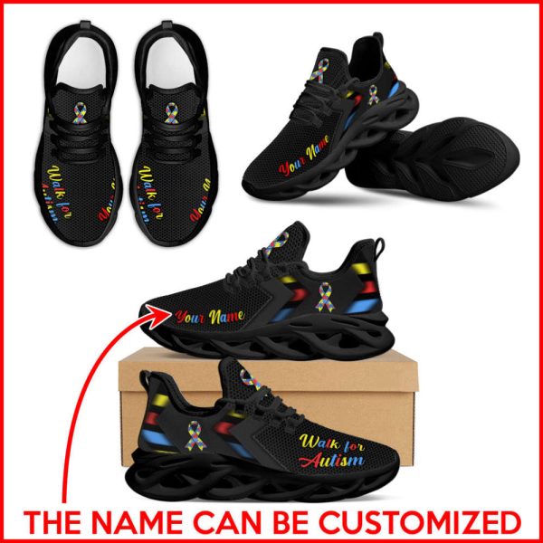 Autism Walk For Simplify Style Flex Control Sneakers, Custom Shoes For Men And Women