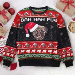 Bah Ham Pug, Personalized Photo Ugly…