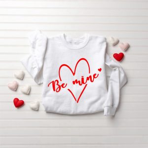 be mine sweatshirt valentines sweatshirt cute heart sweatshirt gift for women 1.jpeg
