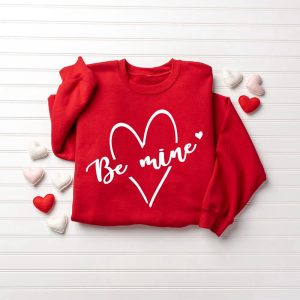 be mine sweatshirt valentines sweatshirt cute heart sweatshirt gift for women 4.jpeg