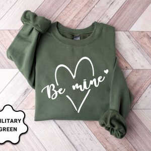 be mine sweatshirt valentines sweatshirt cute heart sweatshirt gift for women 6.jpeg