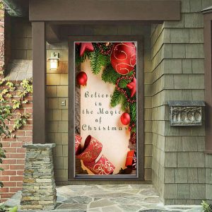 believe door cover christmas door covers outdoor christmas decorations front door decor holiday door covers 1.jpeg