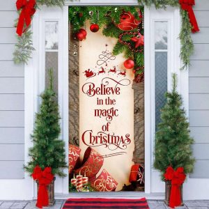 believe in the magic of christmas door cover christmas door cover christmas outdoor decoration.jpeg