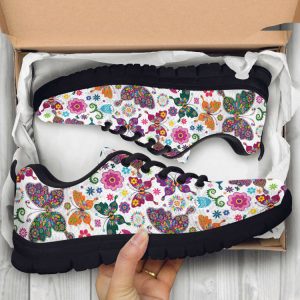 best butterfly shoes custom name shoes butterfly print running sneakers butterfly print athletics shoes for women men adults kids girls 2.jpeg