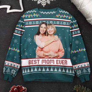 best mom ever custom photo gift for mom grandma personalized photo ugly sweater for men and women 1.jpeg