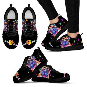 boxer dog lover shoes colorful sneakers walking running lightweight casual shoes for pet lover 1.jpeg