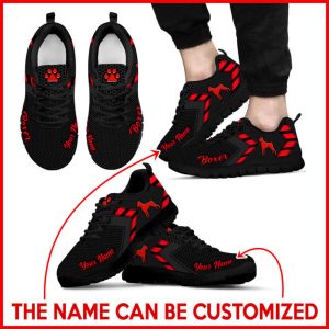 boxer dog lover shoes simplify style sneakers custom sneakers for pet lover 1.jpeg