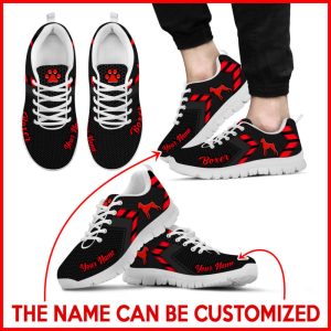 boxer dog lover shoes simplify style sneakers custom sneakers for pet lover.jpeg