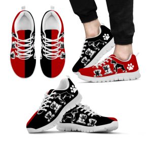 boxer dog lover shoes two colors sneakers walking running lightweight casual shoes for pet lover.jpeg
