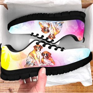boxers dog lover shoes colorfull sneakers walking running lightweight casual shoes for pet lover 3.jpeg