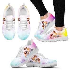 boxers dog lover shoes colorfull sneakers walking running lightweight casual shoes for pet lover.jpeg
