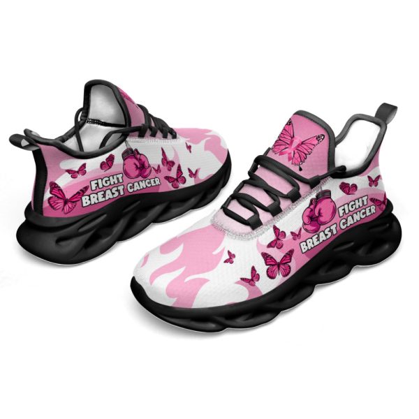 Boxing Gloves Breast Cancer Shoes Support Fight Light Sports  Shoes  Flex Shoes For Men And Women
