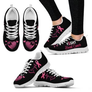 breast cancer shoes heartbeat art sneaker walking shoes best gift for men and women cancer awareness 1.jpeg