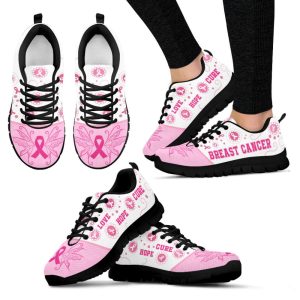Breast Cancer Shoes Love Hope Cure…