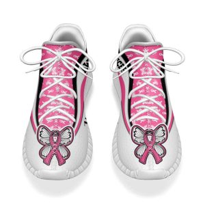 breast cancer shoes symbol stripes pattern coconut shoes lightweight shoes for men women 2.jpeg