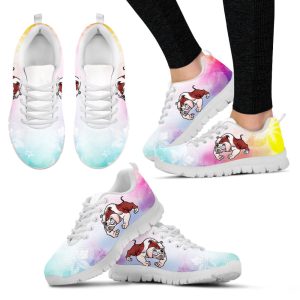 Bull Dog Lover Shoes Colorfull Sneakers…