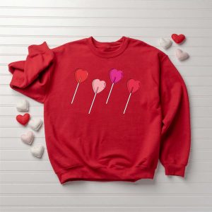 candy heart sweatshirt heart sucker sweatshirt valentines day sweatshirt for women 4.jpeg