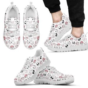 Cat Face Shoes Custom Name Shoes…